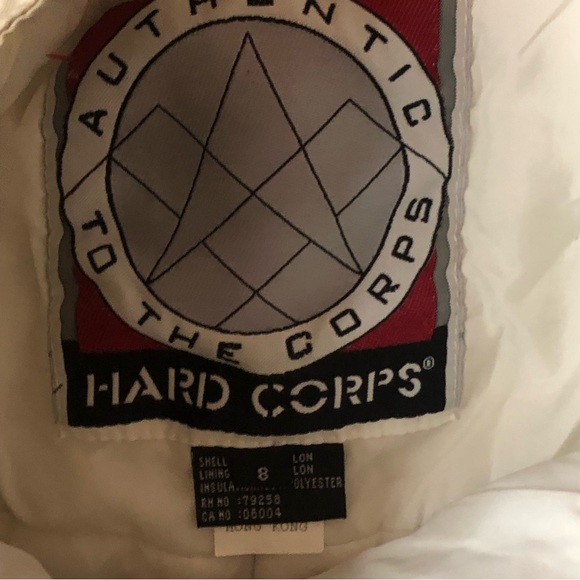 Authentic To The Corps ski pants/jacket jacket is torn on back neck area vintage - Picture 4 of 16